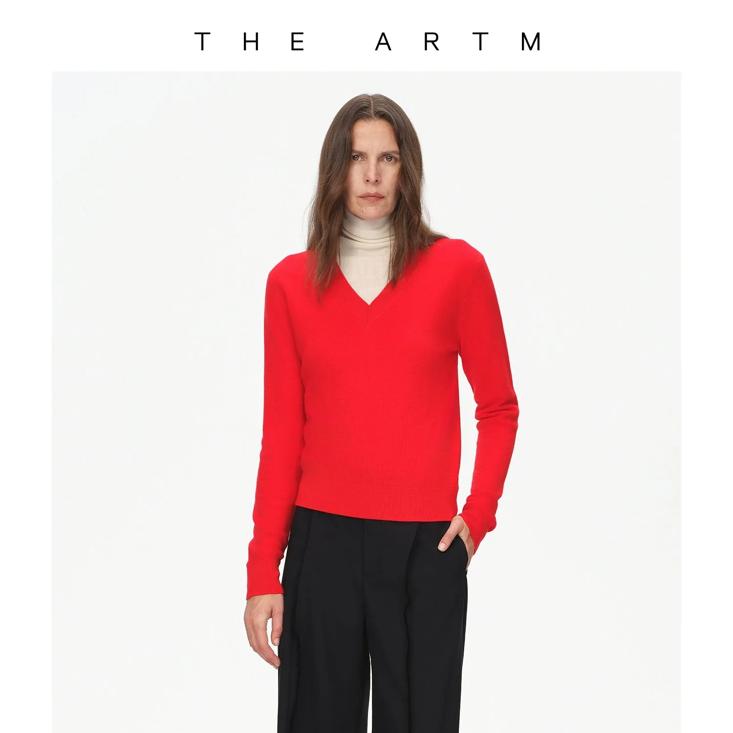 Yangtze V-Neck Sweater