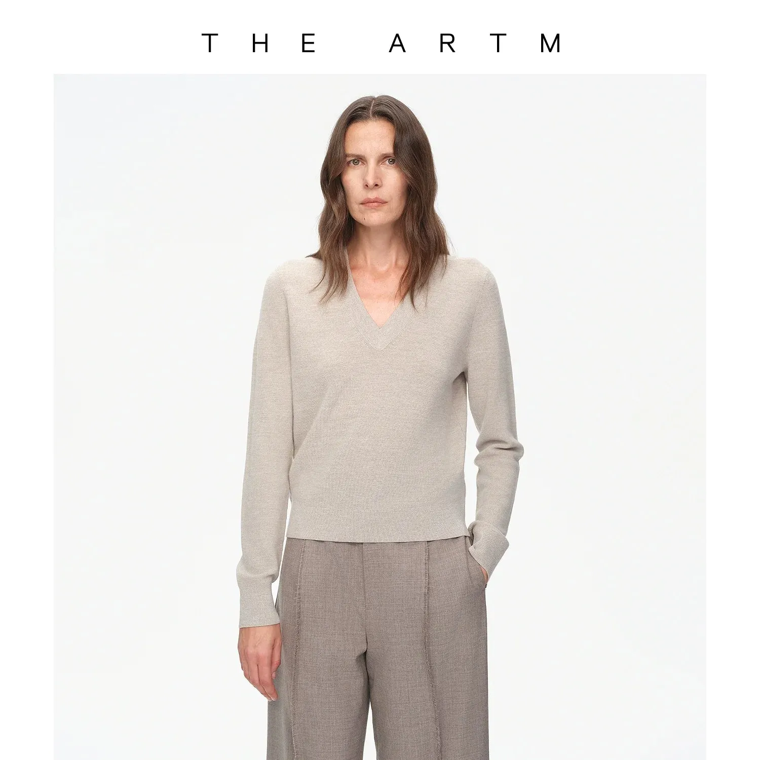 Yangtze V-Neck Sweater