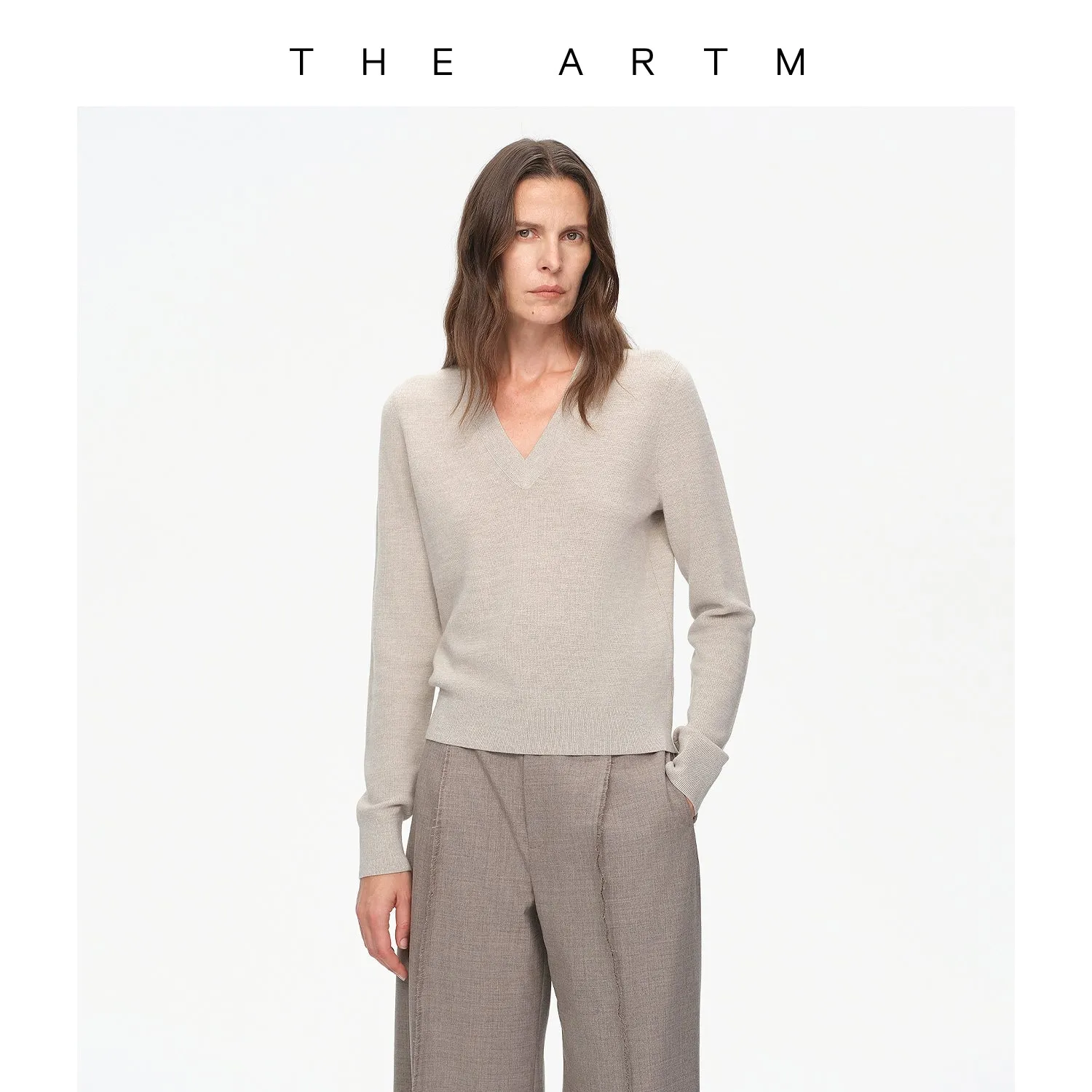 Yangtze V-Neck Sweater