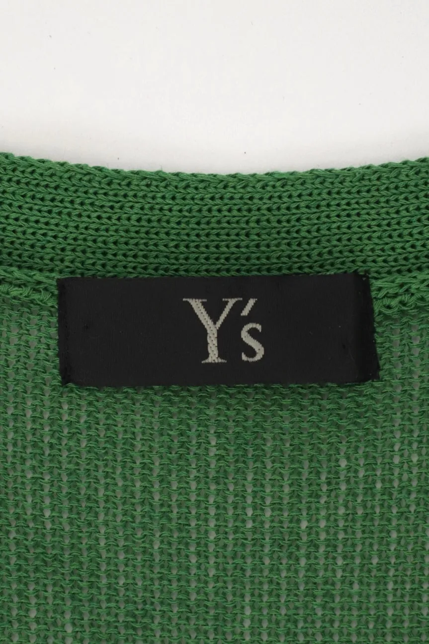 Yohji Yamamoto Y's Distressed Longline Cardigan